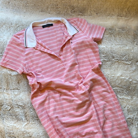 Tommy Hilfiger - Pink Polo Dress - XL - Picture 3 of 5